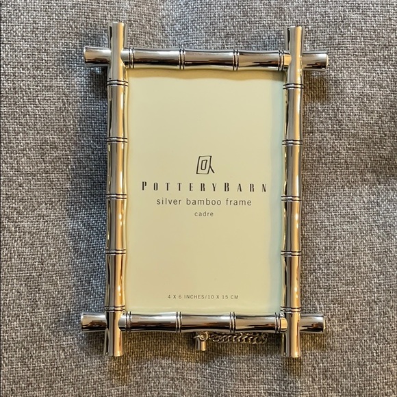 Pottery Barn Bamboo Picture Frame